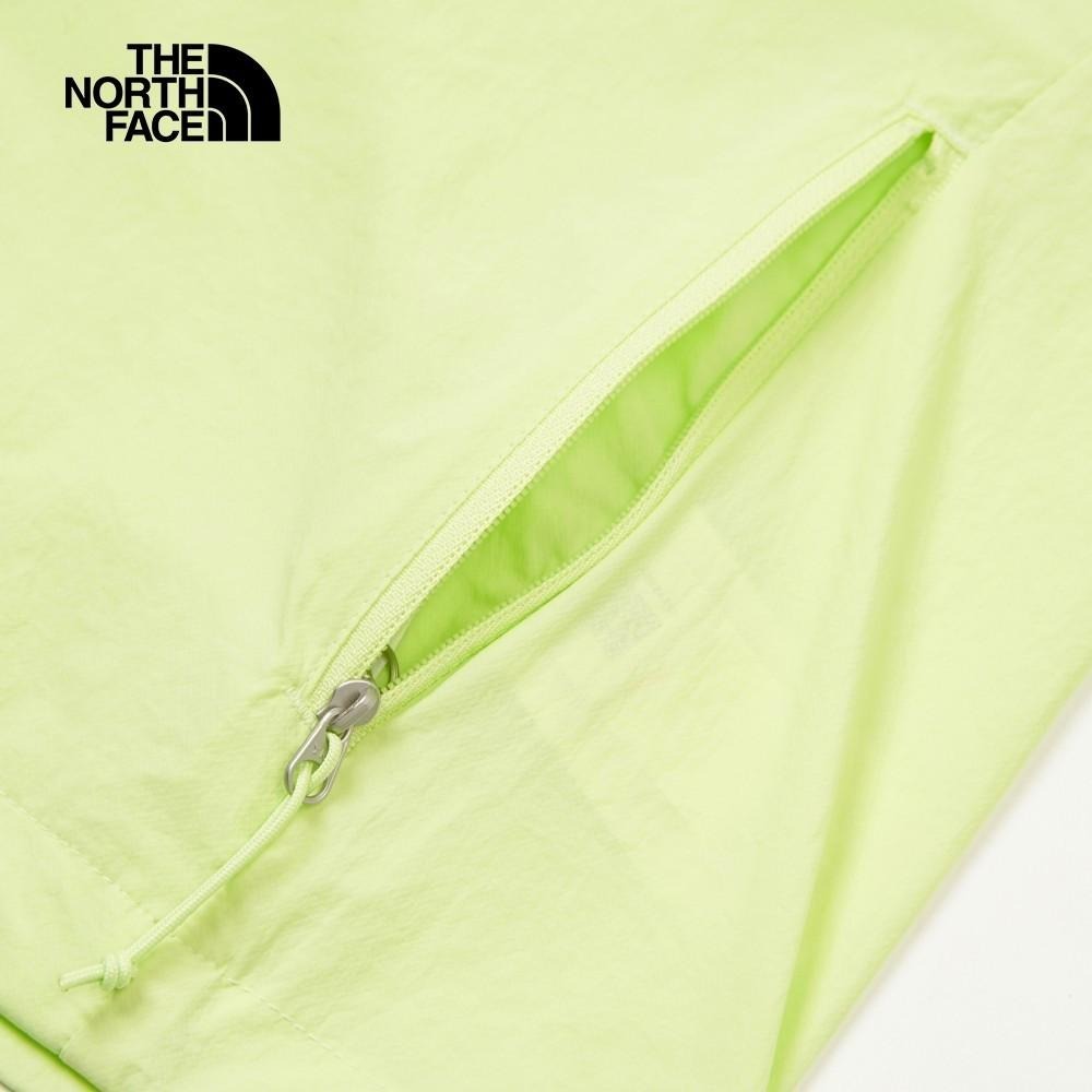 -滿3000免運-[雙和專賣店] THE NORTH FACE 女 防曬涼感連帽外套/87V0/沙白綠-細節圖4