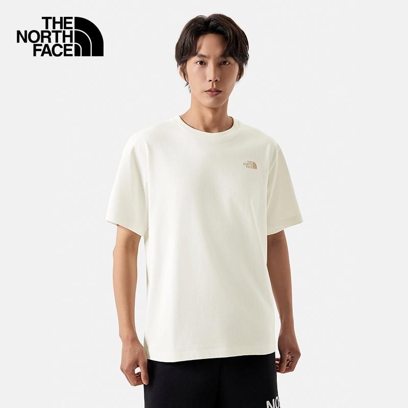 -滿3000免運-[雙和專賣店]THE NORTH FACE 男女款貨車插圖休閒短袖T恤/88GH-細節圖5