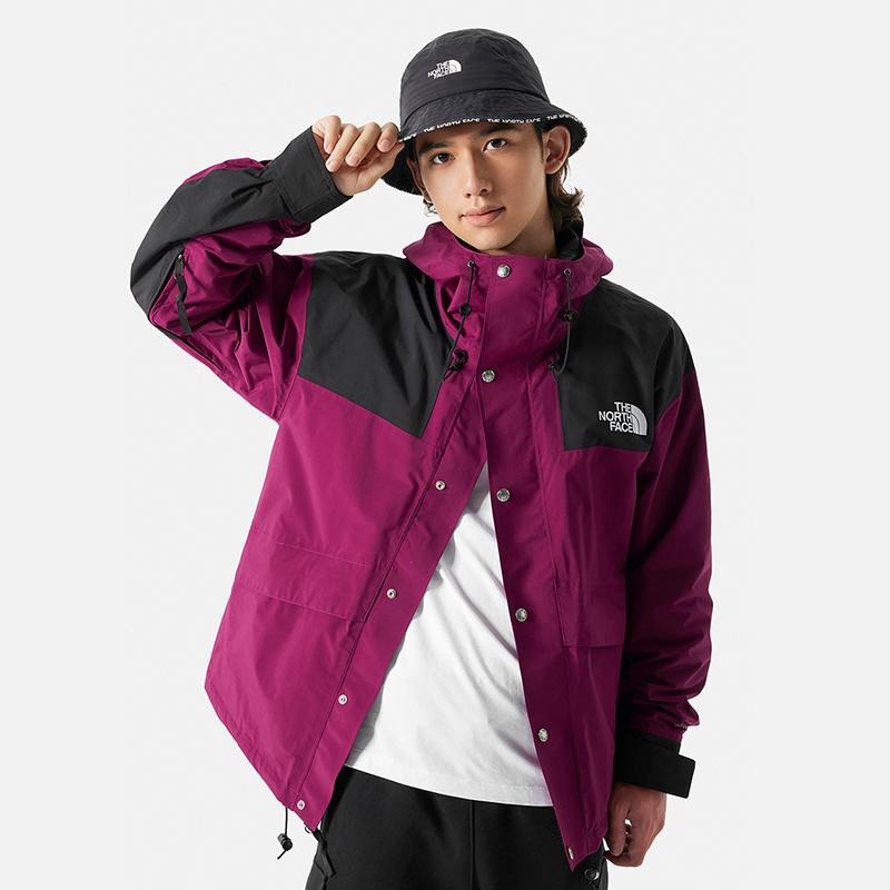 -滿3000免運-[雙和專賣店]THE NORTH FACE 中性 防水外套/ICON 86/可套接/美版/7UR9/莓-細節圖2