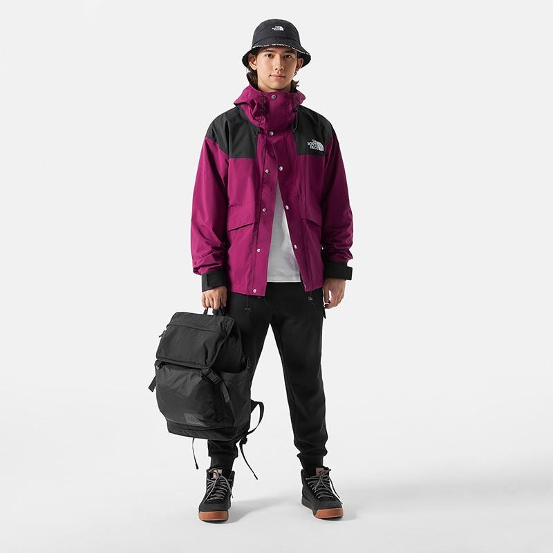 -滿3000免運-[雙和專賣店]THE NORTH FACE 中性 防水外套/ICON 86/可套接/美版/7UR9/莓-細節圖3