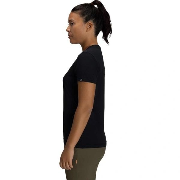 滿3000免運MAMMUT長毛象Essential T-Shirt AF女短袖快乾T恤101705090/PRT1/黑-細節圖3