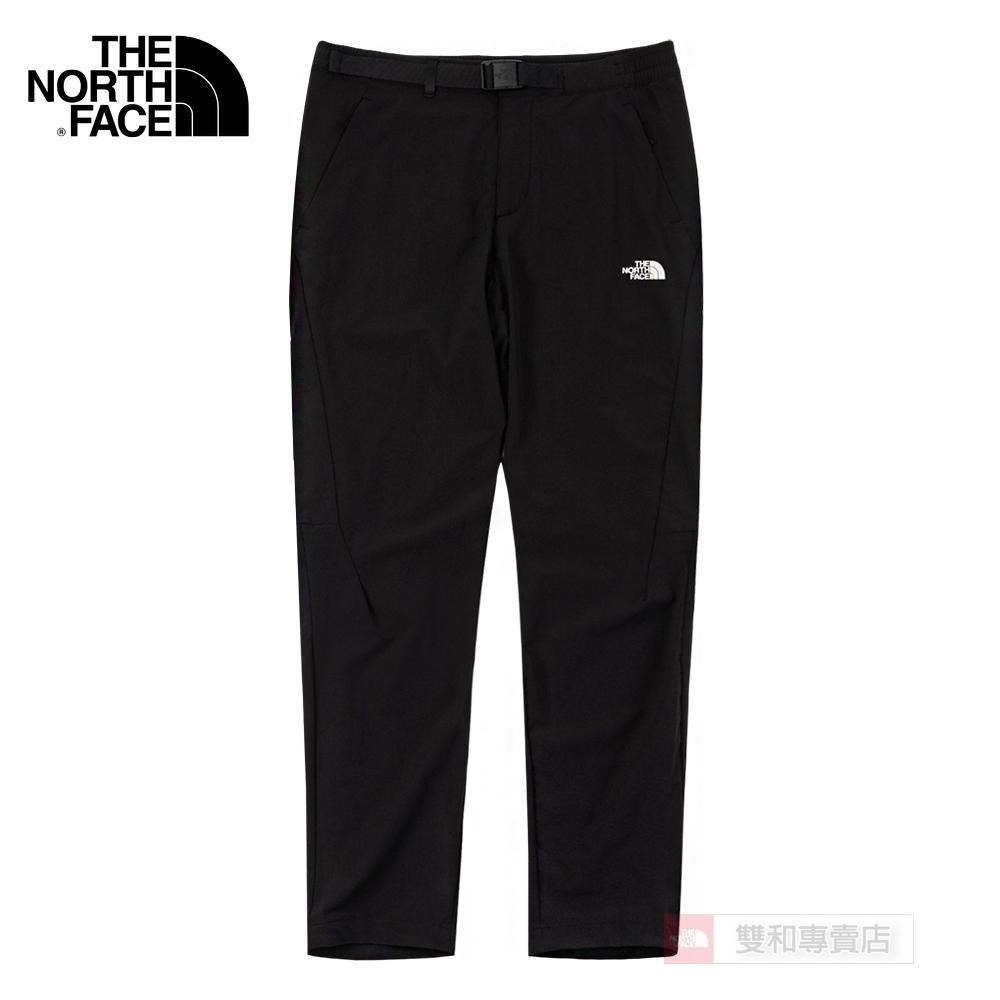 -滿3000免運-[雙和專賣店] THE NORTH FACE 男 防潑水彈性快乾長褲/7WCV/黑色-細節圖2
