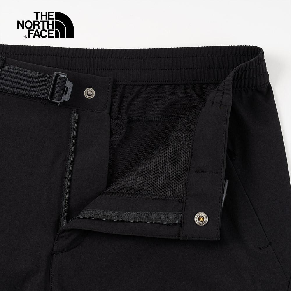 -滿3000免運-[雙和專賣店] THE NORTH FACE 男 防潑水彈性快乾長褲/7WCV/黑色-細節圖4