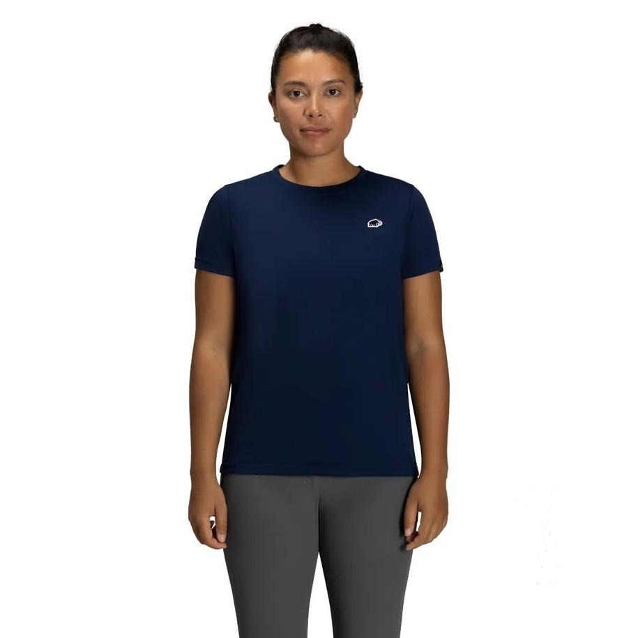 滿3000免運MAMMUT長毛象Essential T-Shirt AF女短袖快乾T恤101705090/PRT1海洋藍-細節圖2