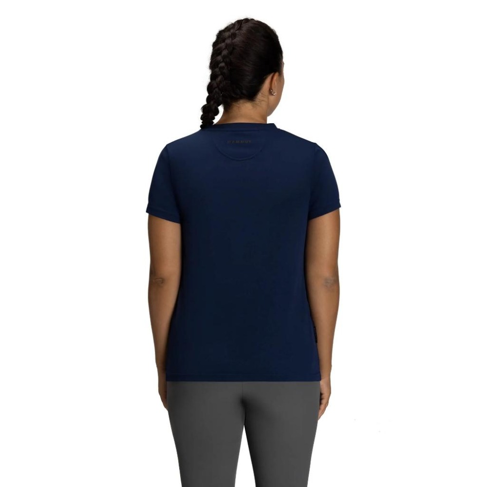 滿3000免運MAMMUT長毛象Essential T-Shirt AF女短袖快乾T恤101705090/PRT1海洋藍-細節圖4