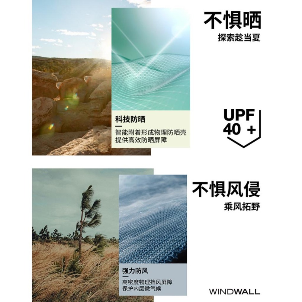 -滿3000免運-[雙和專賣店] THE NORTH FACE 男 防風兜帽防曬外套/81PO/卡其.沙色-細節圖4