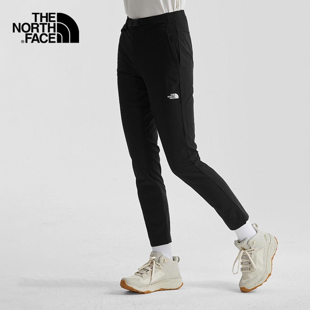 -滿3000免運-[雙和專賣店] THE NORTH FACE 女 透氣防潑水長褲/7WCL/黑色-細節圖9
