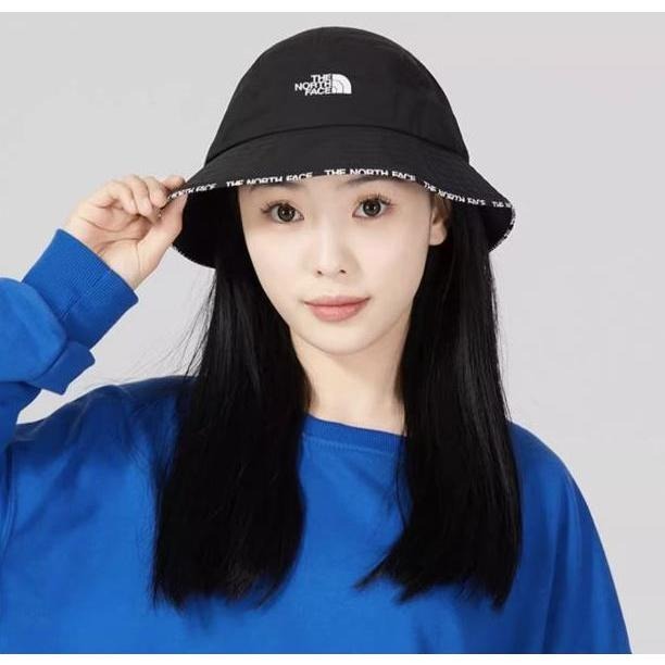 -滿3000免運-[雙和專賣店] THE NORTH FACE 中性 輕量防風透氣漁夫帽/7WHA/黑-細節圖2