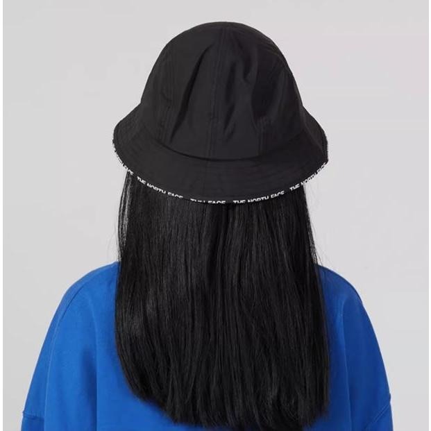 -滿3000免運-[雙和專賣店] THE NORTH FACE 中性 輕量防風透氣漁夫帽/7WHA/黑-細節圖4