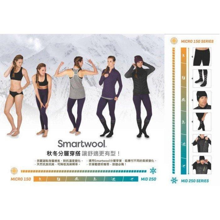-滿3000免運-[雙和專賣店] SmartWool 塗鴉長Tee /男女通用版型/熊熊剪影/暮光藍/ SW017155-細節圖6