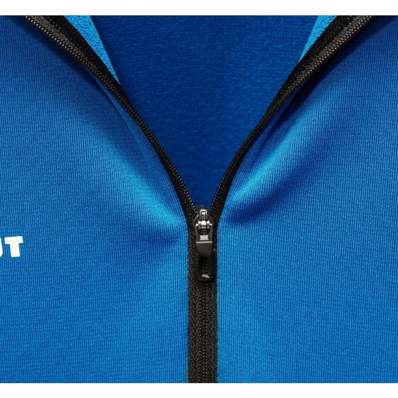 滿3000免運MAMMUT MA23 AENERGY ML HALF 男 長袖半開襟保暖排汗衣101601120/藍石青-細節圖5