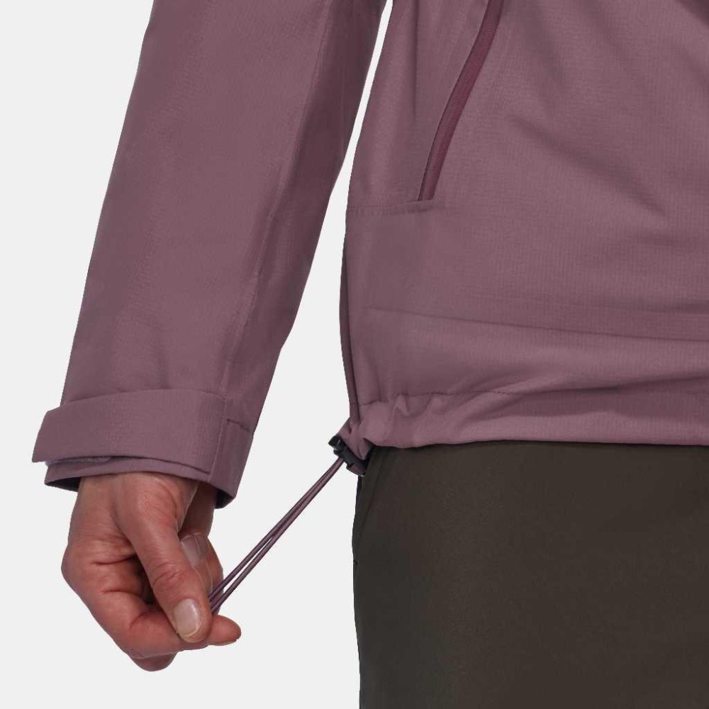 MAMMUT長毛象Alto Light 3 in 1 HS Hooded 女超輕量防水兩件式化纖外套10103088/紫-細節圖6