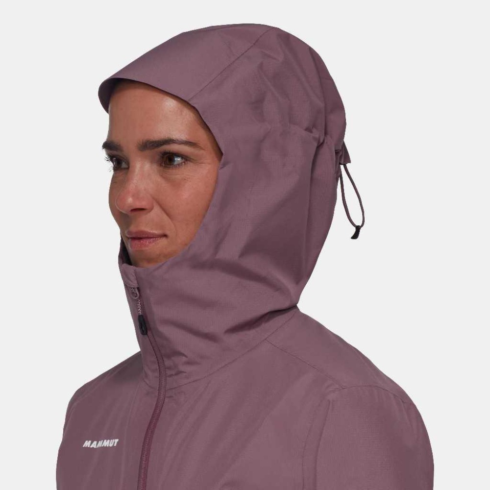 MAMMUT長毛象Alto Light 3 in 1 HS Hooded 女超輕量防水兩件式化纖外套10103088/紫-細節圖8