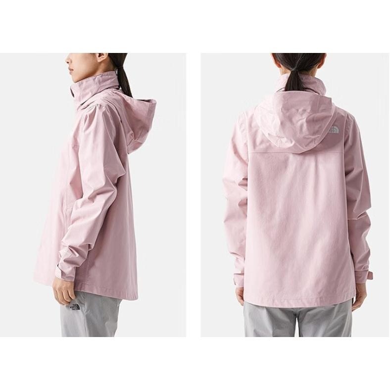 -滿3000免運~7折特價-[雙和專賣店] THE NORTH FACE 女 DV防水外套/可套接/7WCK/粉色-細節圖2