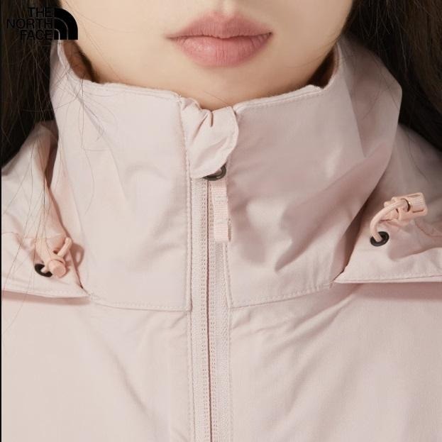 -滿3000免運~7折特價-[雙和專賣店] THE NORTH FACE 女 DV防水外套/可套接/7WCK/粉色-細節圖3