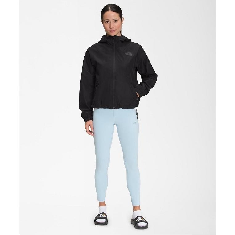 -滿3000免運-[雙和專賣店] THE NORTH FACE 女 DV防水外套/短版/81NX/黑-細節圖6