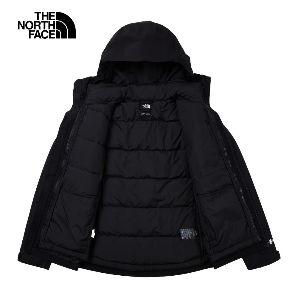 -滿3000免運-[雙和專賣店]The North Face 女 GT羽絨兩件式外套/83RU/黑-細節圖3