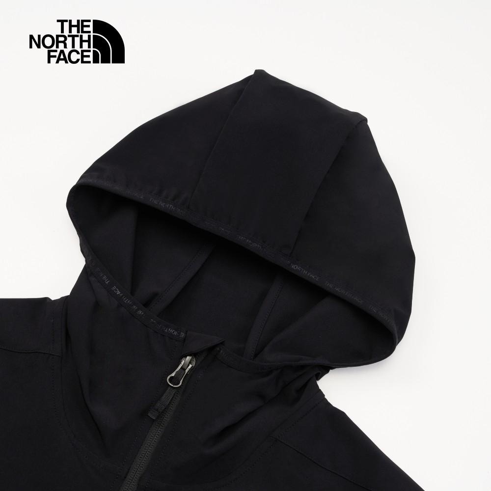 -滿3000免運-[雙和專賣店] THE NORTH FACE 男 彈性兜帽防風外套/7WCY/黑-細節圖3