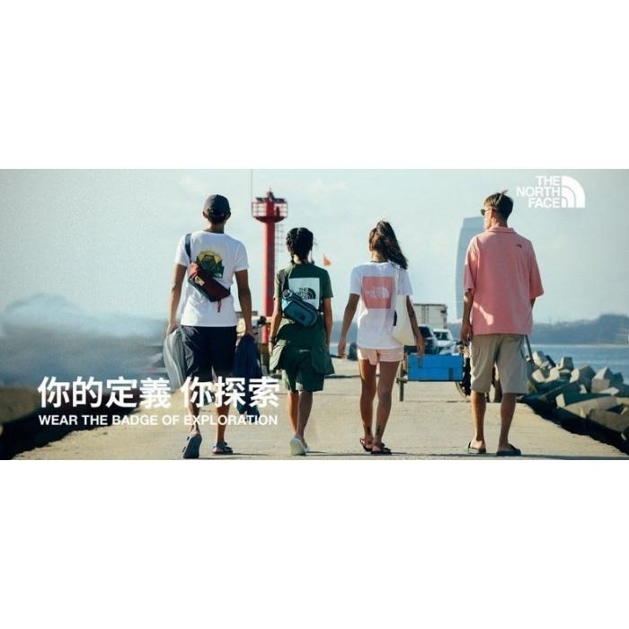 滿3000免運-6折出清[雙和專賣店] THE NORTH FACE 女 棉質LOGO圓領T恤/7WES/海軍藍-細節圖6