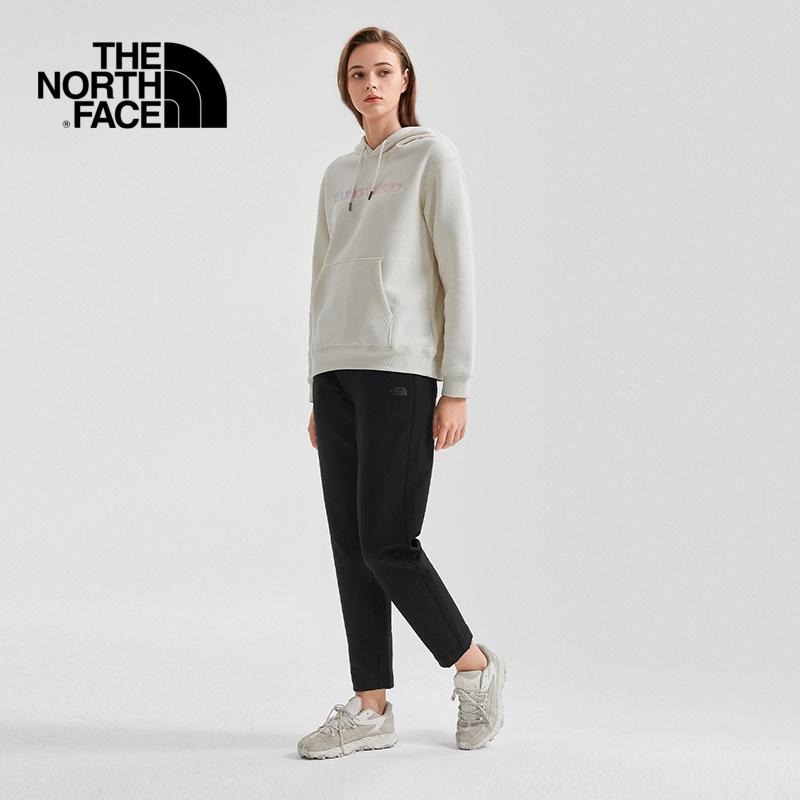 -滿3000免運-[雙和專賣店] THE NORTH FACE 女戶外休閒防潑水保暖長褲/7QSP/黑-細節圖6