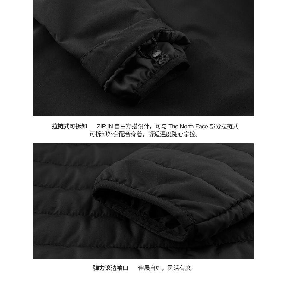 -滿3000免運-[雙和專賣店] THE NORTH FACE 女 DV化纖兩件式外套/5B1X/黑-細節圖8