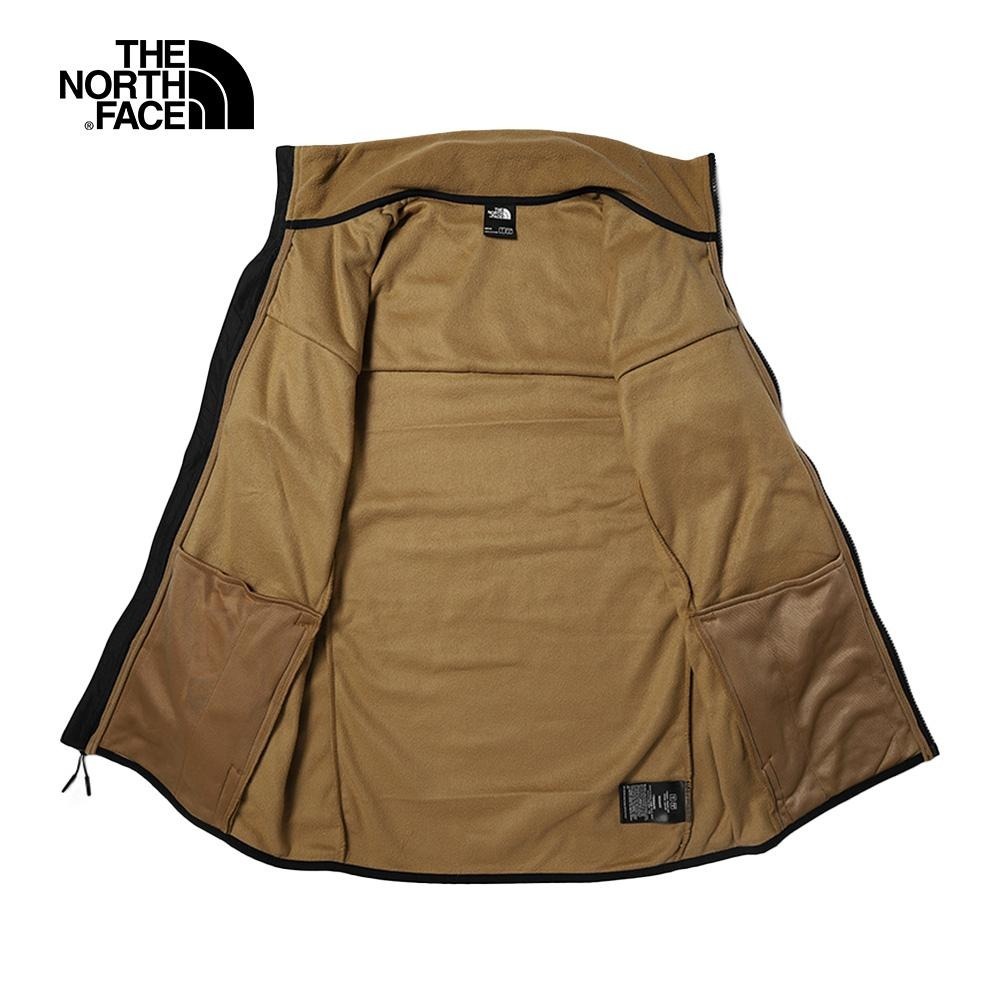 滿3000免運~7折特價-[雙和專賣店] THE NORTH FACE 男 保暖刷毛外套/49AE/可套接/褐色-細節圖3