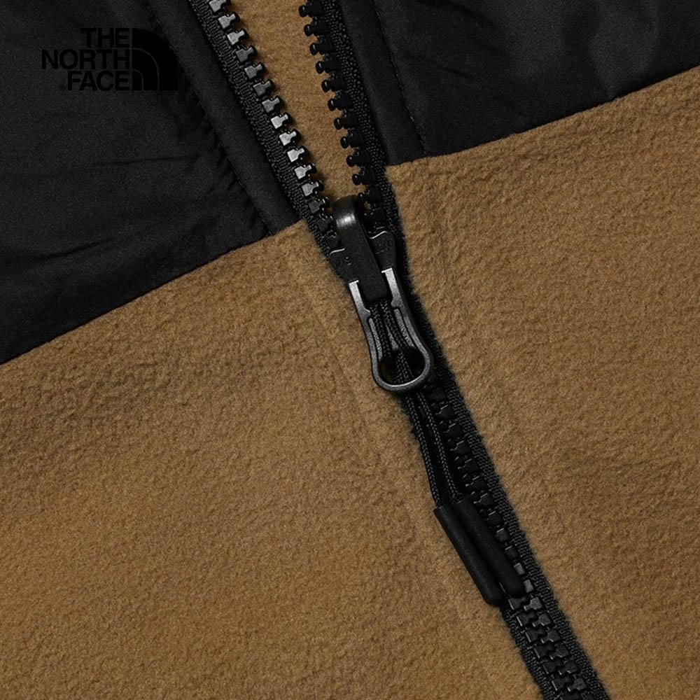 滿3000免運~7折特價-[雙和專賣店] THE NORTH FACE 男 保暖刷毛外套/49AE/可套接/褐色-細節圖4