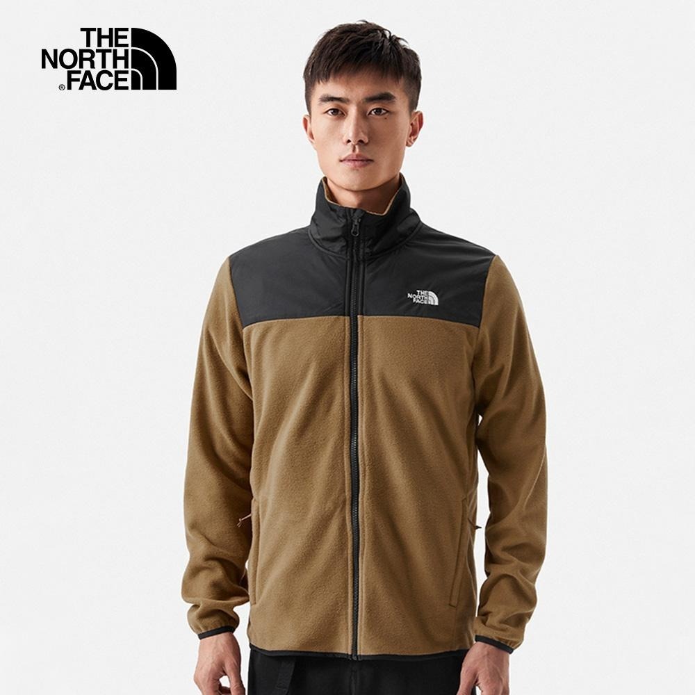 滿3000免運~7折特價-[雙和專賣店] THE NORTH FACE 男 保暖刷毛外套/49AE/可套接/褐色-細節圖8