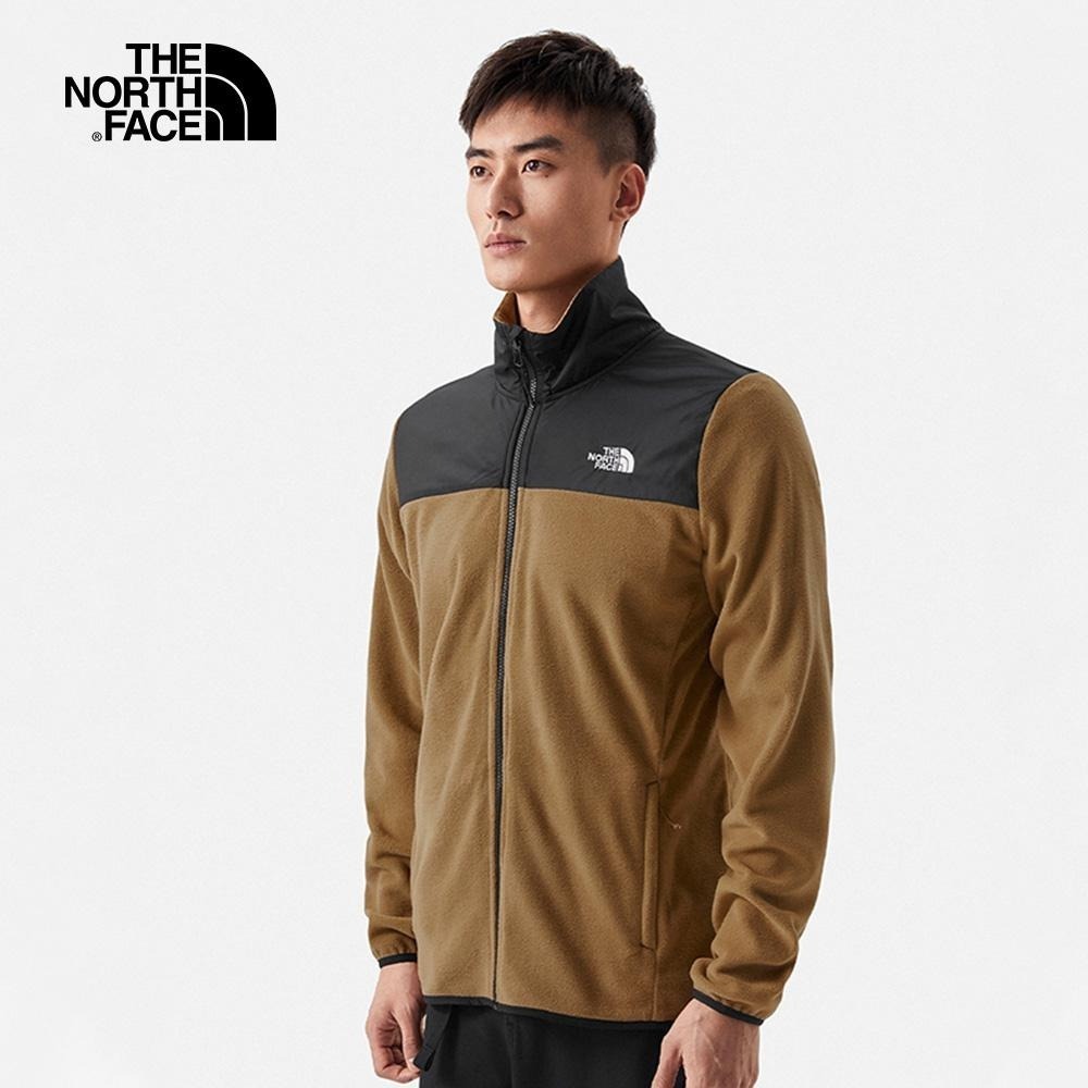 滿3000免運~7折特價-[雙和專賣店] THE NORTH FACE 男 保暖刷毛外套/49AE/可套接/褐色-細節圖9