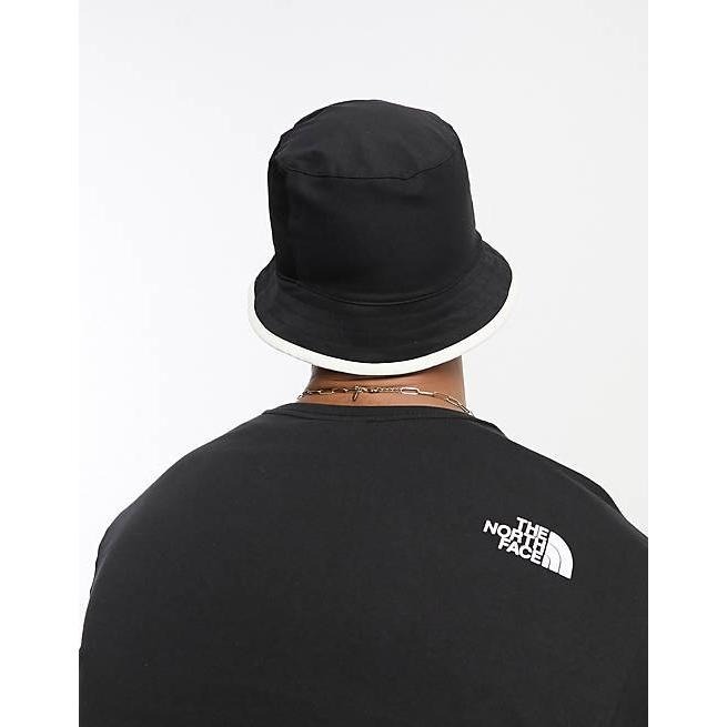 -滿3000免運-[雙和專賣店]THE NORTH FACE 快乾雙面漁夫帽/7WGY/黑梔子白-細節圖3