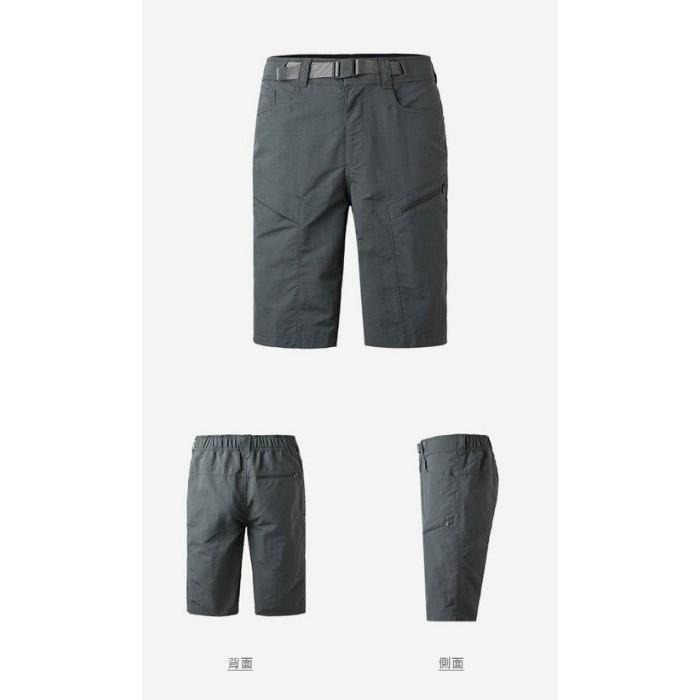 -滿3000免運-[雙和專賣店]The North Face 男 抗UV休閒短褲/3GCD/瀝灰-細節圖6