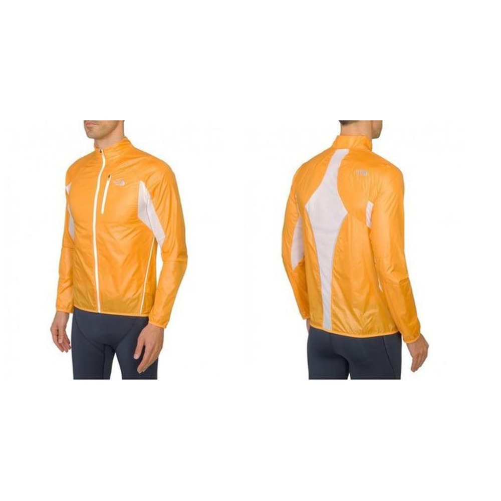 6折特價-滿3000免運-[雙和專賣店] THE NORTH FACE 男 輕量防潑風衣外套/A9NK/菊橘.白-細節圖2