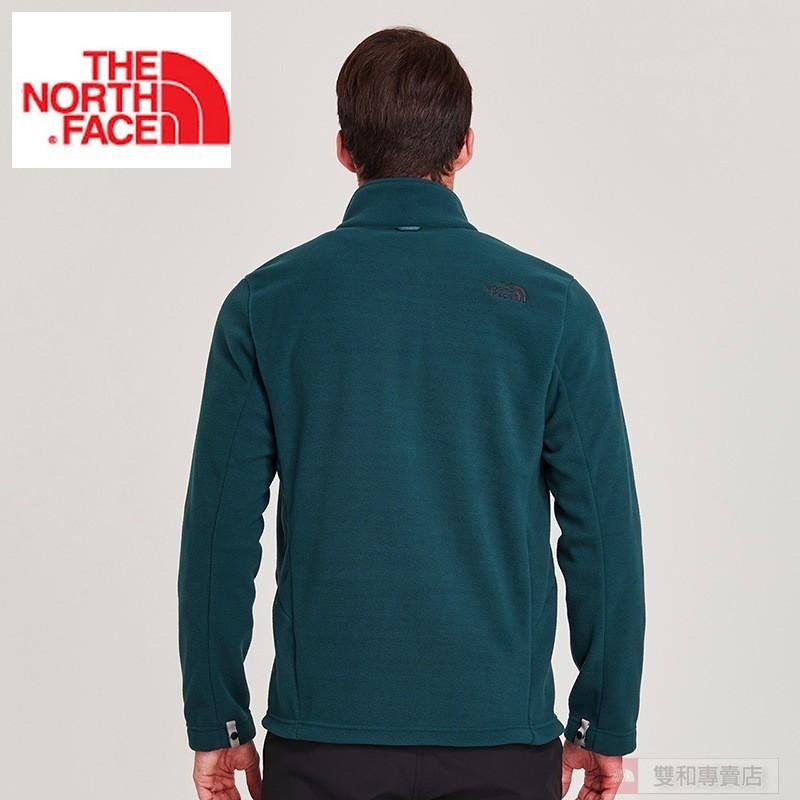 -滿3000免運-[雙和專賣店]The North Face 男 保暖刷毛外套/CTT7/可套接/藍黑色-細節圖2