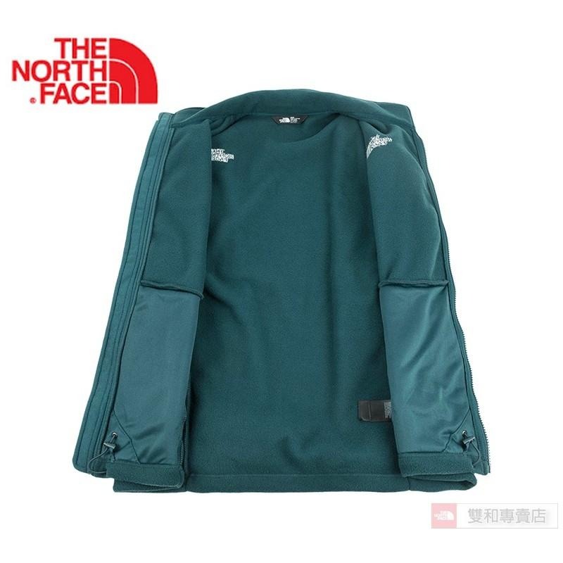-滿3000免運-[雙和專賣店]The North Face 男 保暖刷毛外套/CTT7/可套接/藍黑色-細節圖3