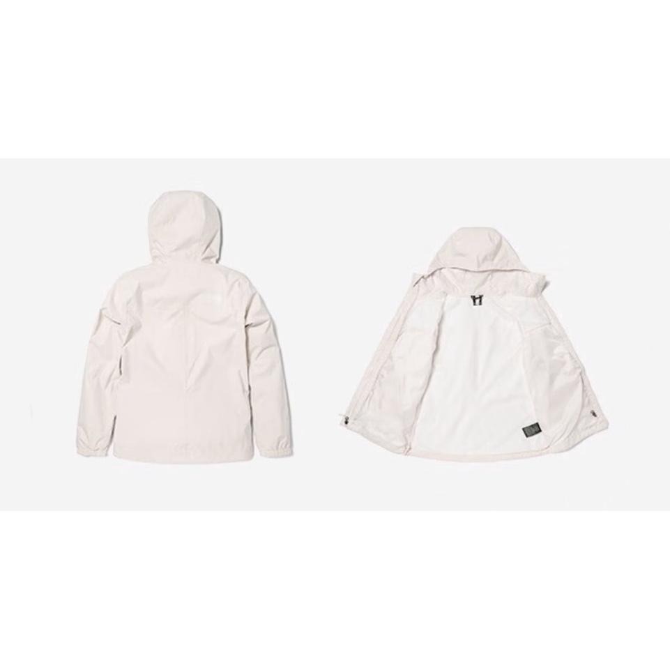 -滿3000免運-[雙和專賣店] THE NORTH FACE 女 DV刷毛兩件式外套/7QW6/梔子花白-細節圖4