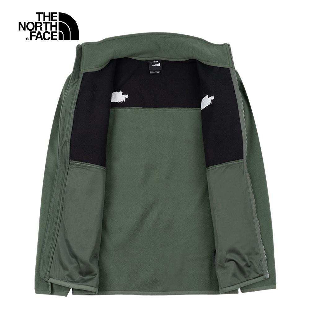 -雙11特惠-[雙和專賣店] THE NORTH FACE 男 保暖刷毛外套/可套接/4NA3/百里香綠-細節圖3