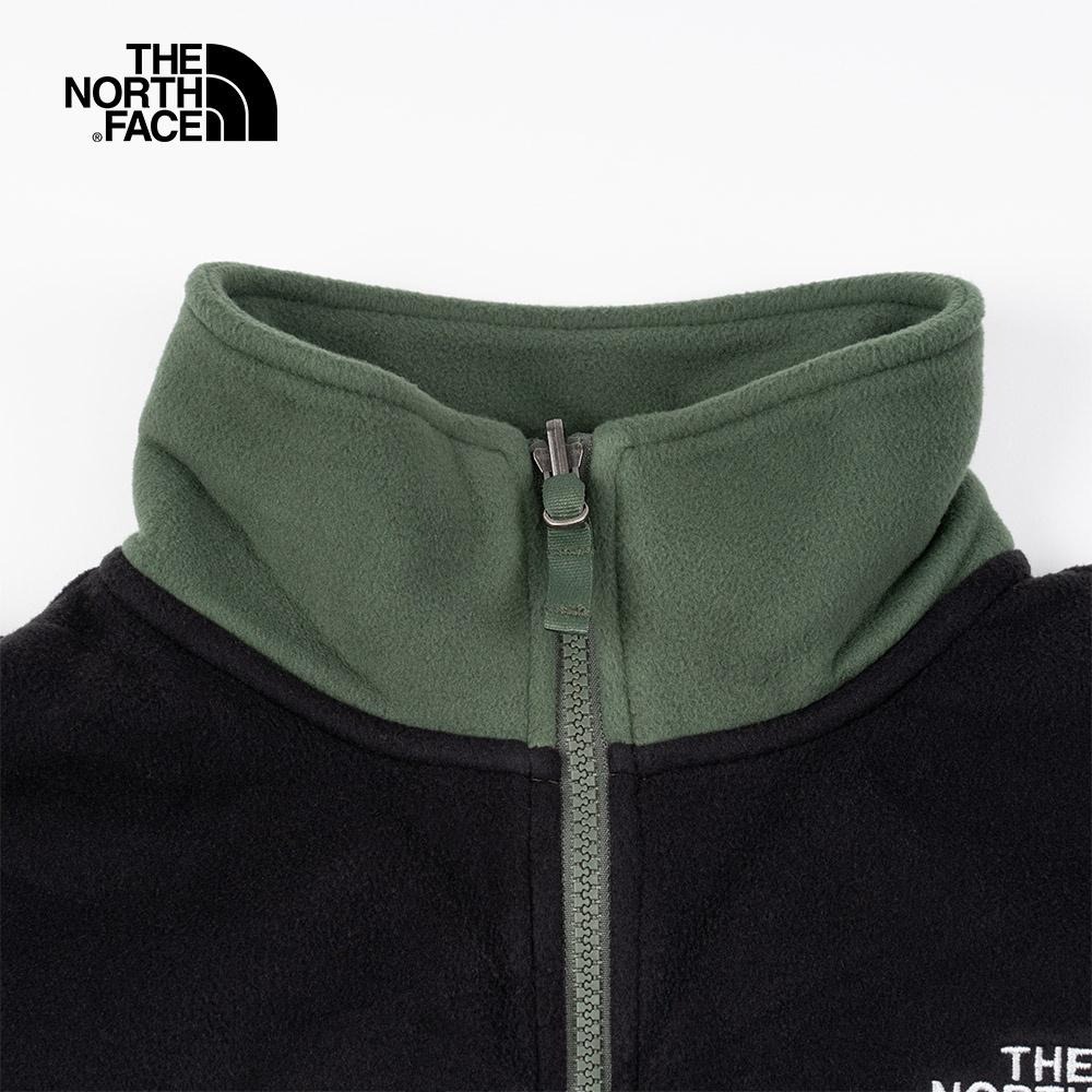 -雙11特惠-[雙和專賣店] THE NORTH FACE 男 保暖刷毛外套/可套接/4NA3/百里香綠-細節圖4