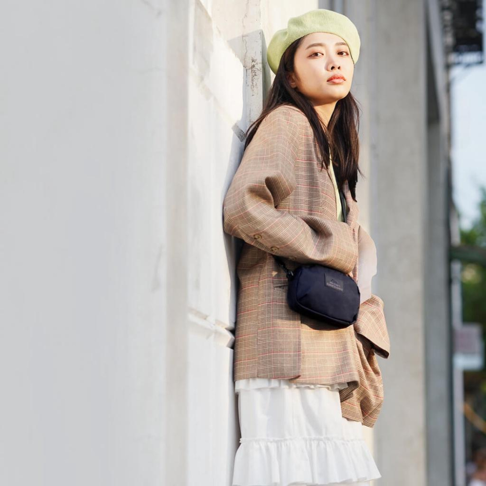 -滿3000免運-[雙和專賣店]GREGORY 1L LADYBIRD CROSSBODY肩背包/GG131363/黑-細節圖3