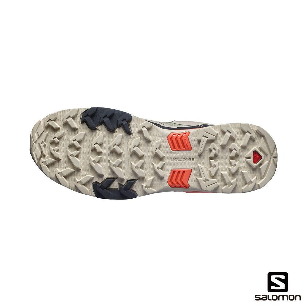 -滿3000免運-Salomon 男 GoreTex防水低筒登山鞋/X ULTRA 4 /L41731400/復古卡其-細節圖3