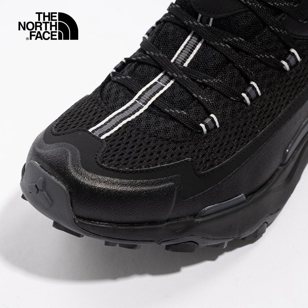 -滿3000免運-[雙和專賣店]The North Face 男 防水低筒徒步鞋/VECTIV/5LWT/黑-細節圖5
