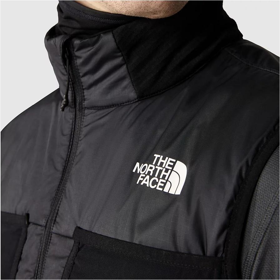 -季末出清-[雙和專賣店] THE NORTH FACE 男 防風鋪棉保暖背心/83S9/黑-細節圖3