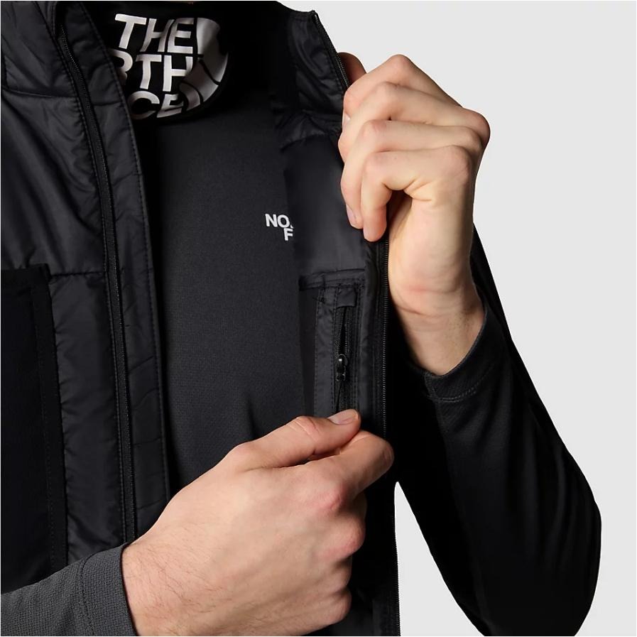 -季末出清-[雙和專賣店] THE NORTH FACE 男 防風鋪棉保暖背心/83S9/黑-細節圖5