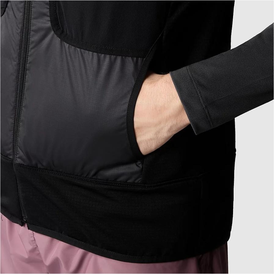 -季末出清-[雙和專賣店] THE NORTH FACE 男 防風鋪棉保暖背心/83S9/黑-細節圖6