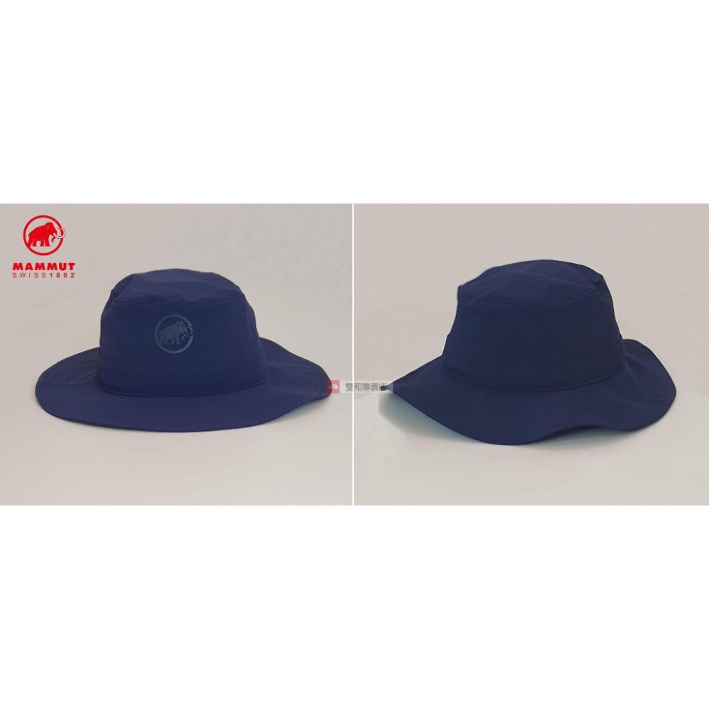 -滿3000免運-[雙和專賣店] MAMMUT 長毛象 Runbold Hat休閒輕量透氣漁夫帽/119104613/藍-細節圖6