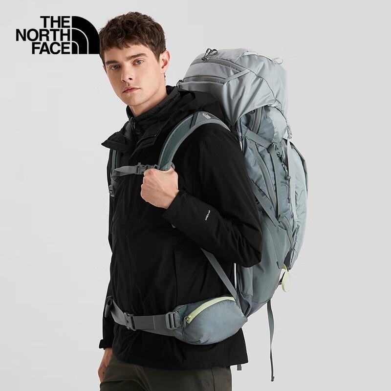 -滿3000免運-[雙和專賣店] THE NORTH FACE 男 DV化纖兩件式外套/81RN/黑-細節圖3