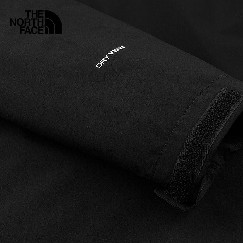 -滿3000免運-[雙和專賣店] THE NORTH FACE 男 DV化纖兩件式外套/81RN/黑-細節圖7