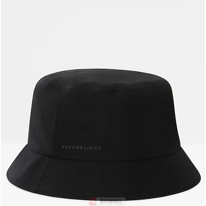 -滿3000免運-[雙和專賣店]THE NORTH FACE 中性 防水漁夫帽/Bucket Hat/5FXK/黑-細節圖3