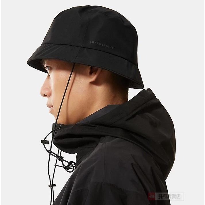 -滿3000免運-[雙和專賣店]THE NORTH FACE 中性 防水漁夫帽/Bucket Hat/5FXK/黑-細節圖7