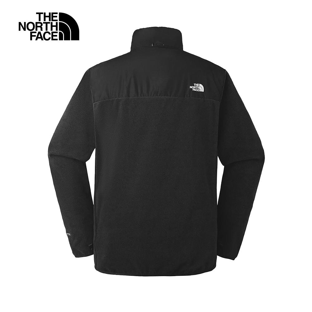 -滿3000免運-[雙和專賣店] THE NORTH FACE 男 保暖刷毛外套/83OS/可套接/黑-細節圖2