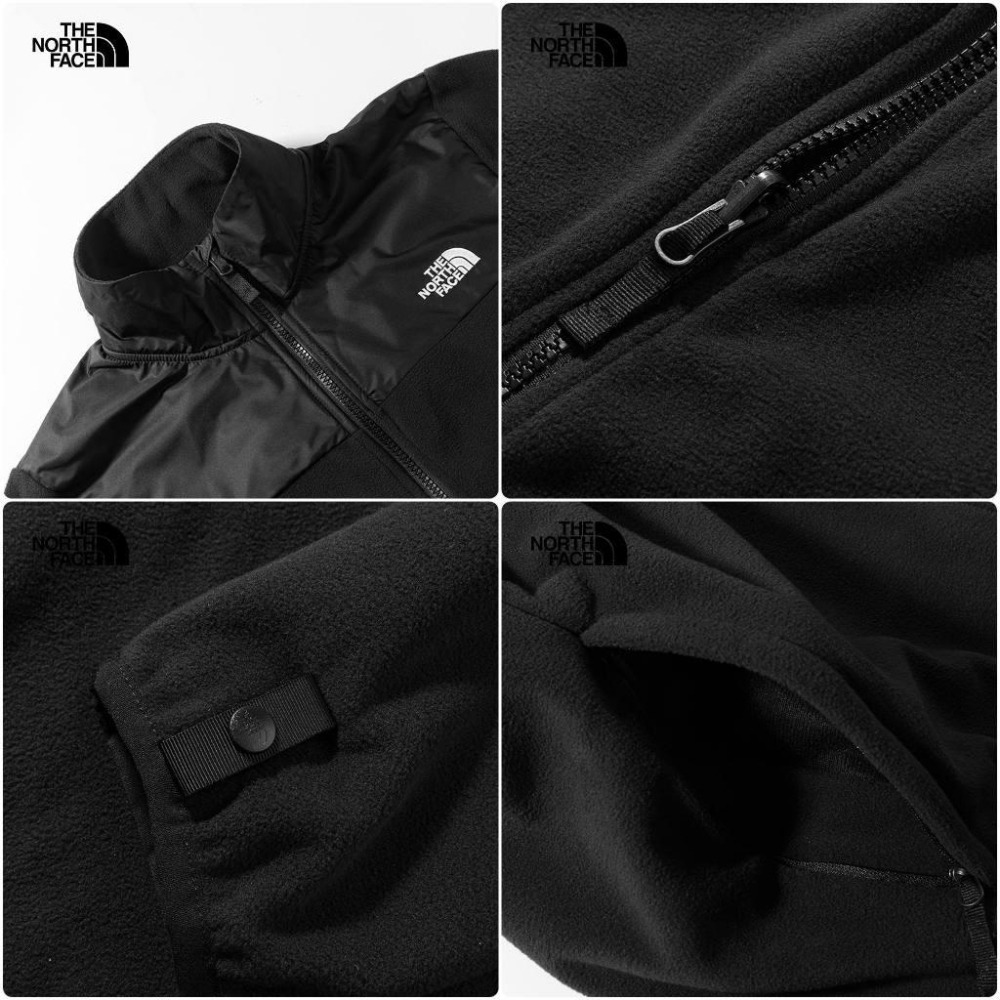 -滿3000免運-[雙和專賣店] THE NORTH FACE 男 保暖刷毛外套/83OS/可套接/黑-細節圖3
